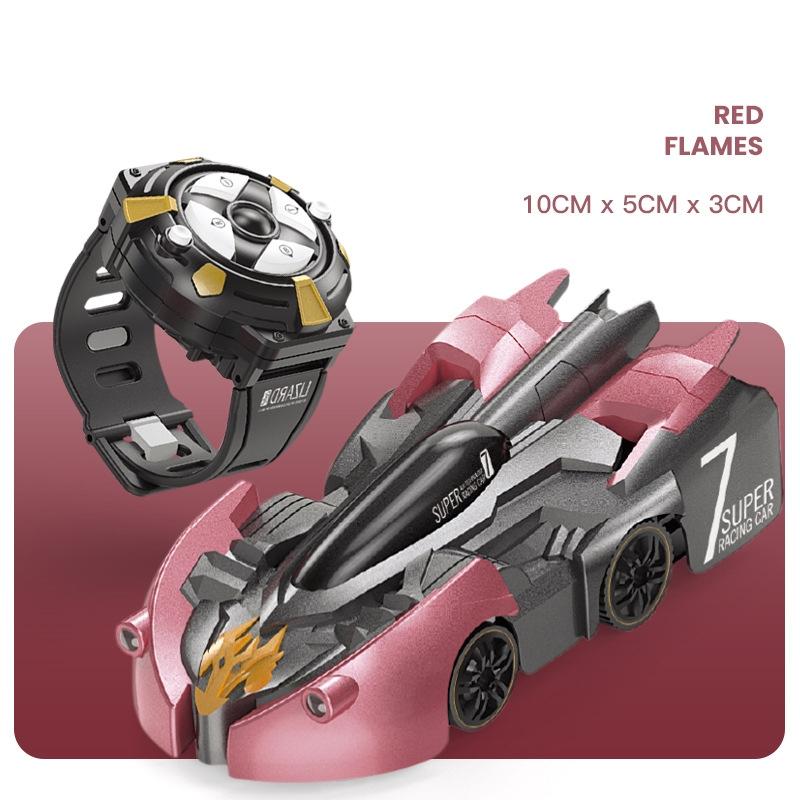 Electric Remote Control Wall Climbing Car for Kids - Mini Toy - Red Charge Handle Rc Edition 12