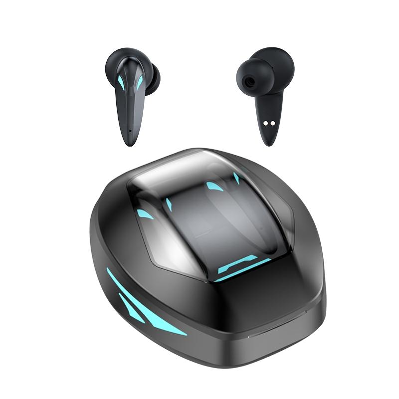 Wireless Gaming Earphones with Noise Reduction - Black 3