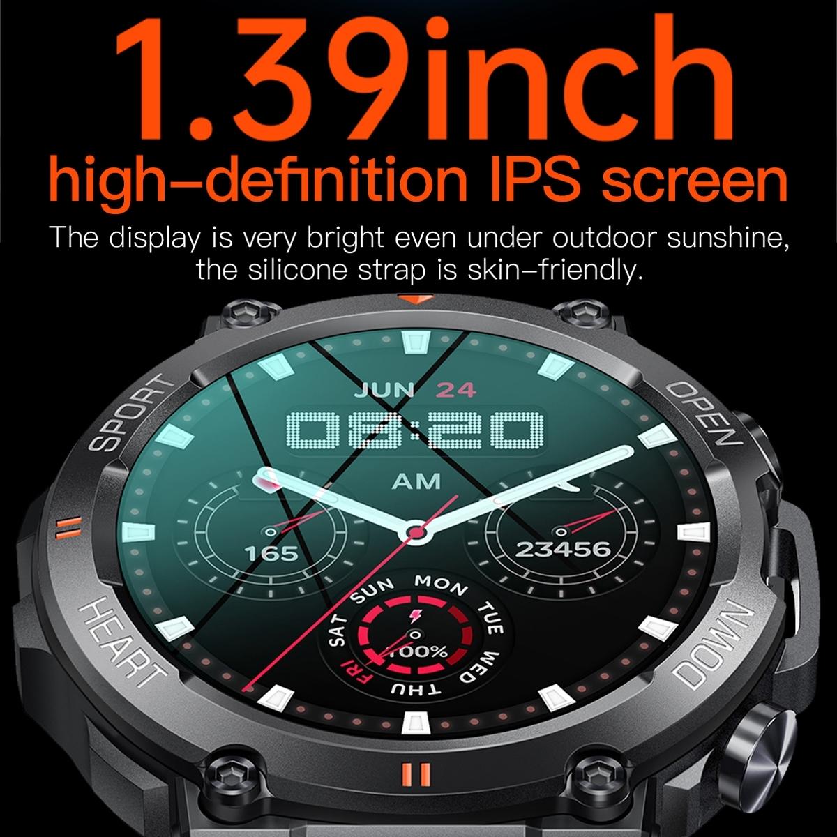 Steel Strap Wristband With Heart Rate And Blood Pressure Monitoring - Black Milanese 5