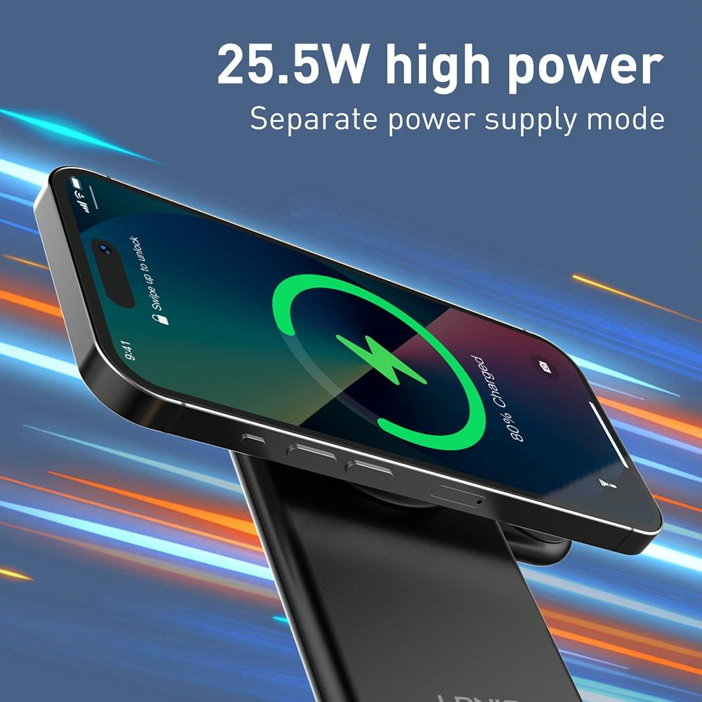 25.5W 5 In 1 Magsafe Wireless Charger + Type C Cable 13