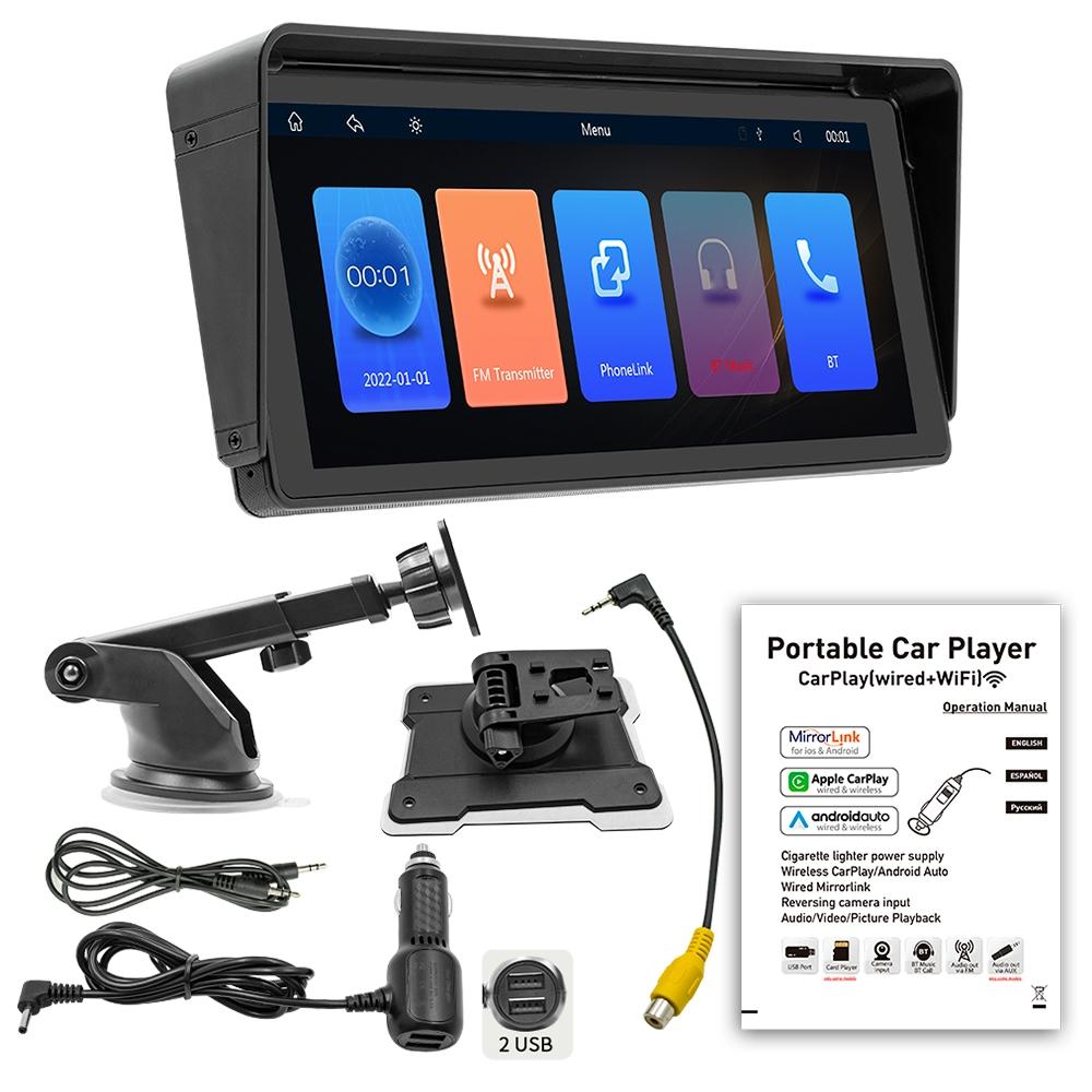 10.26 Inch Car Mp5 Player With Carplay / Android Auto - Black 4
