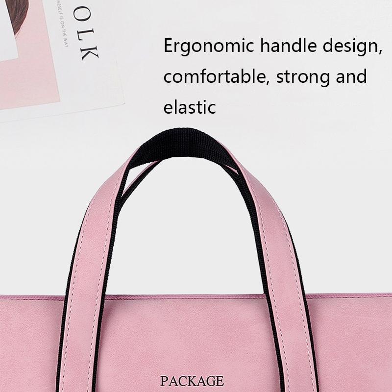13 / 13.3 Inch Q5 Laptop Liner Bag - Waterproof & Wear-resistant - Pink 6
