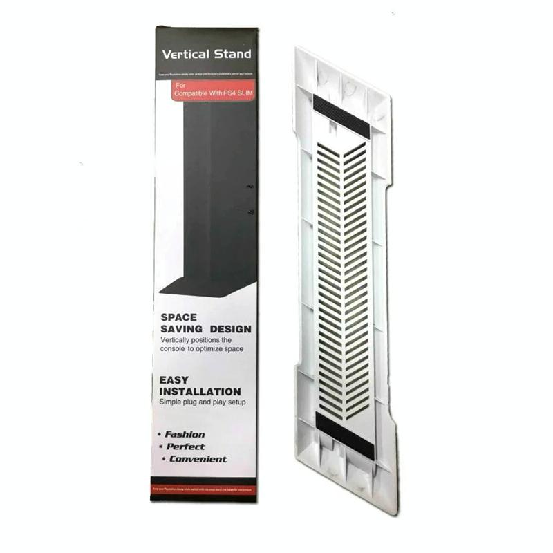 Efficient Cooling Bracket for Ps4 Slim - Simple Design - White 5