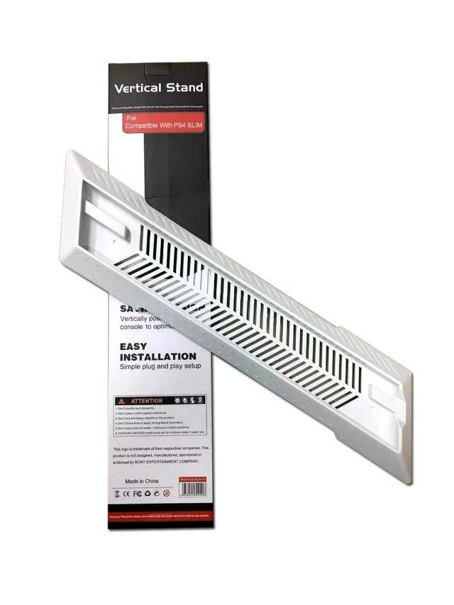 Efficient Cooling Bracket for Ps4 Slim - Simple Design - White 6