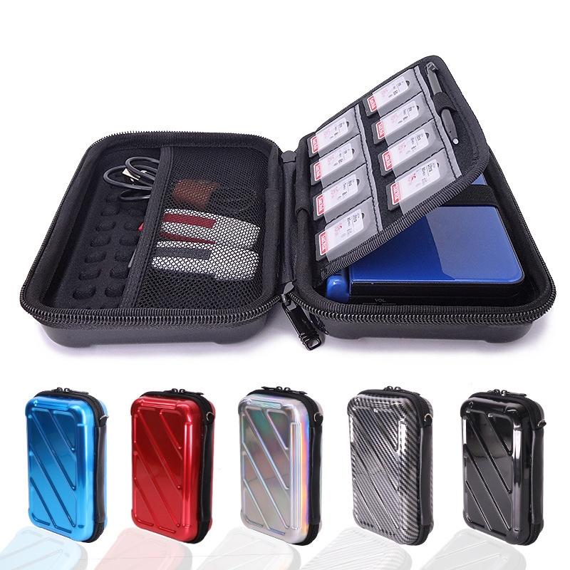 Versatile Hard Disk Case for Nintendo 3ds - Eva Material - Black 3