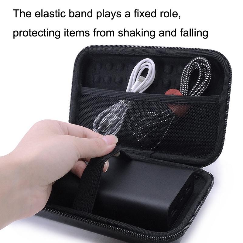 Versatile Hard Disk Case for Nintendo 3ds - Eva Material - Black 8