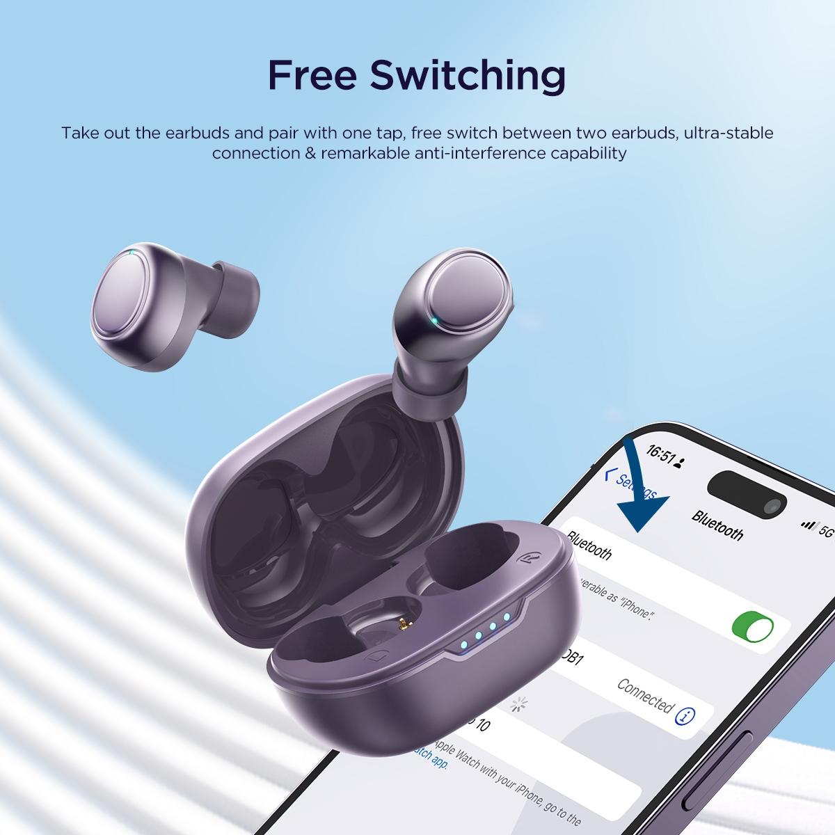 Jdots True Wireless Bluetooth Earphones - Jr-db1 Series - Black 8