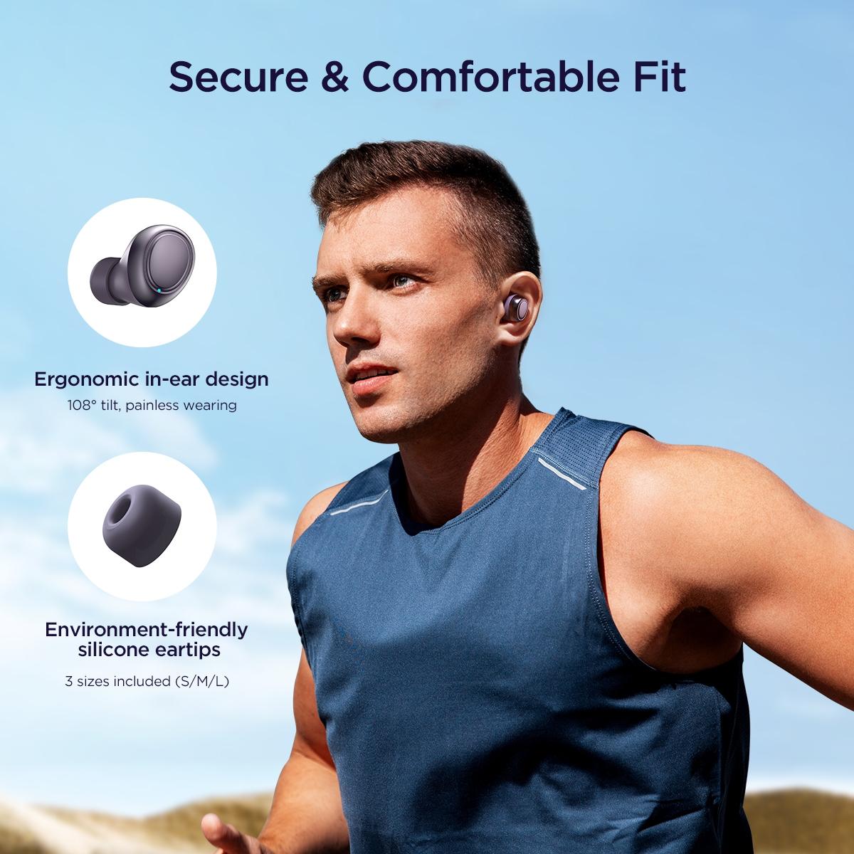 Jdots True Wireless Bluetooth Earphones - Jr-db1 Series - Black 10