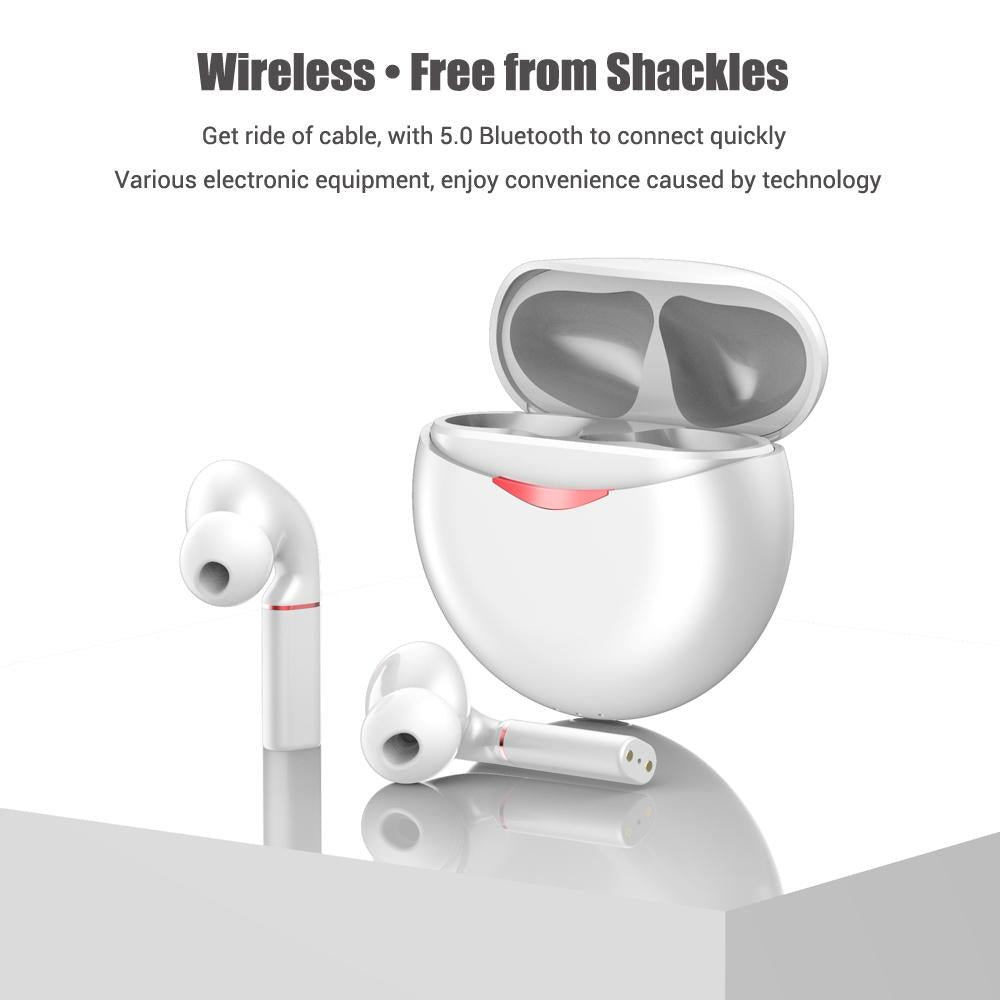 T & g T50 Sport Tws Bluetooth Earbuds with Noise Canceling and Mic - Black 8