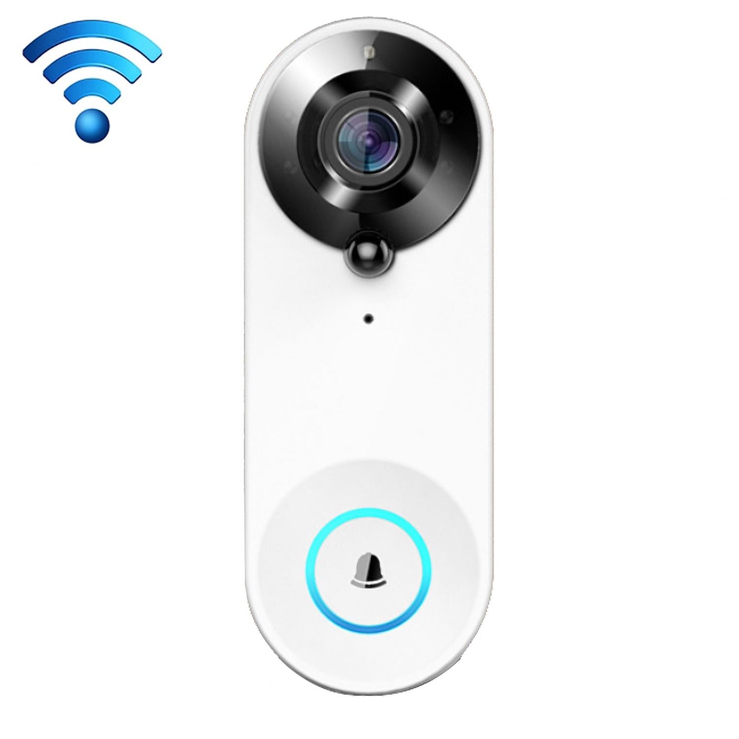 1080P Smart Doorbell With 150 Degree Wide Angle - Black 3
