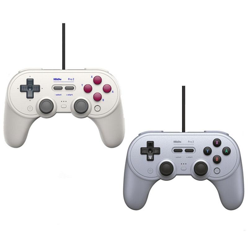8bitdo Pro 2 Wired Gamepad for Switch - White 3