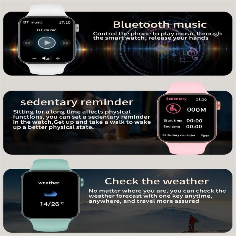 Waterproof Smart Watch With Colour Screen - Ip67 8