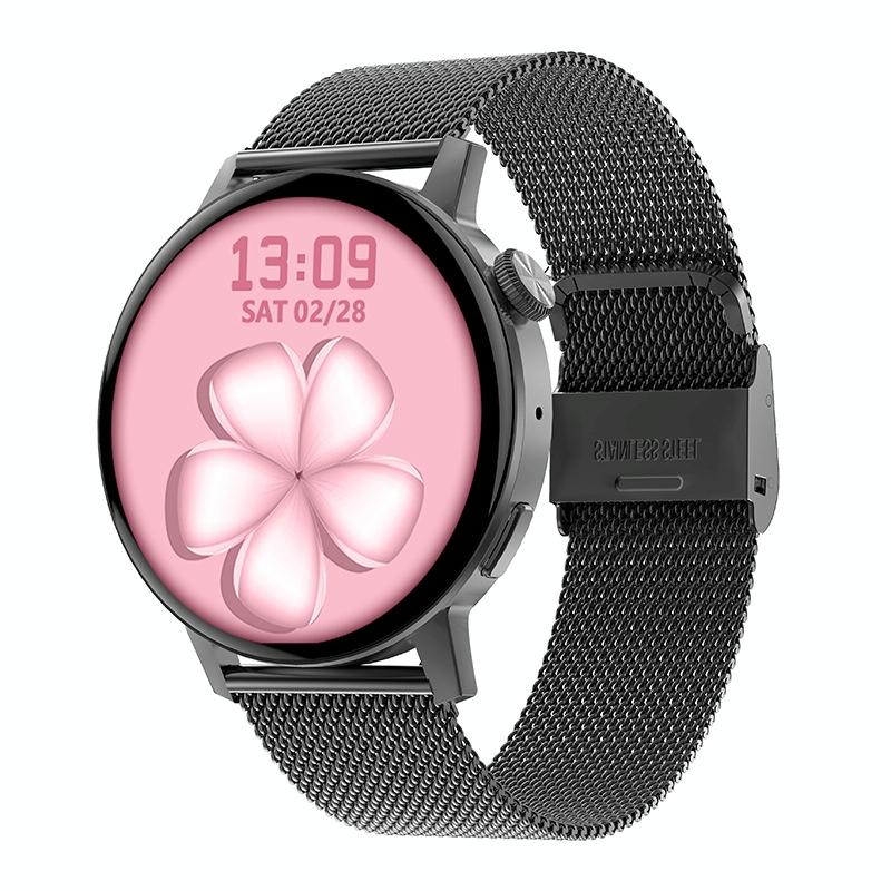 Smart Steel Watch With Colour Screen - Black 10