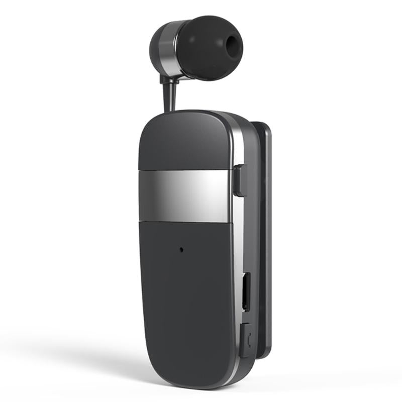 Wireless Bluetooth Earphone with Vibration Reminder for Phone - Black 3