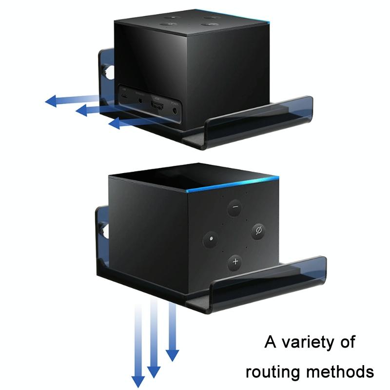 Wall Mount for Amazon Fire Tv - Half-transparent Tea Black 4