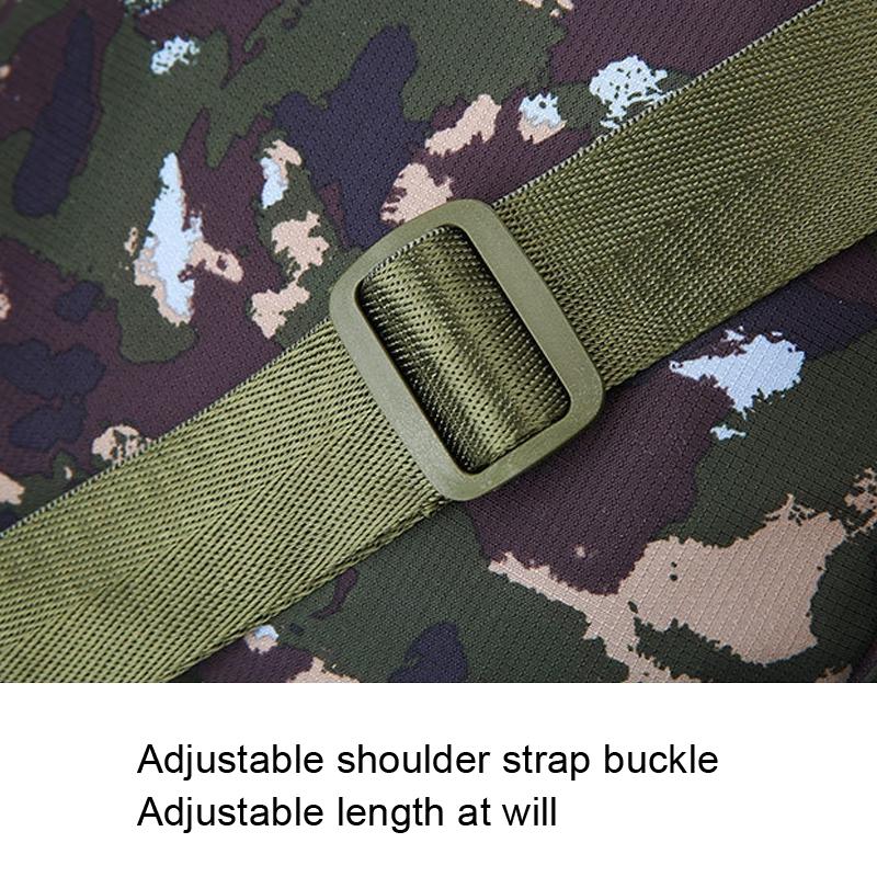 Waterproof Men Crossbody Bag Outdoor Cloth Sling For Hands Free Convenience - Dark Blue 6