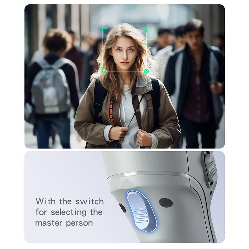 Three-axis Handheld Gimbal for Sf18 Phone - Anti-shake White 4