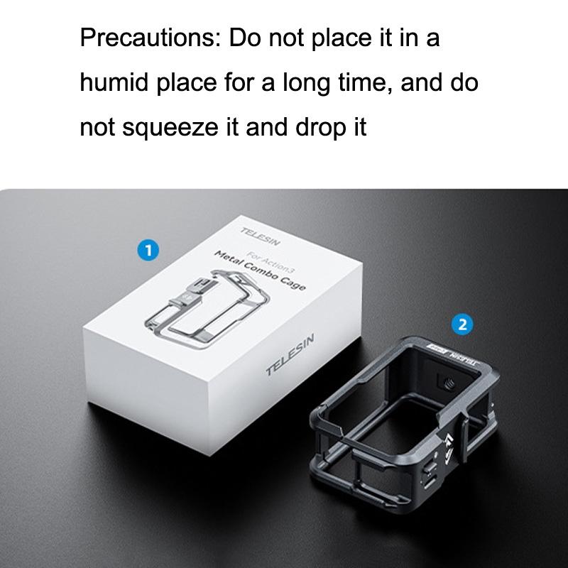Protective Frame for Dji Action 3 with Motion Camera - Rabbit Cage 10