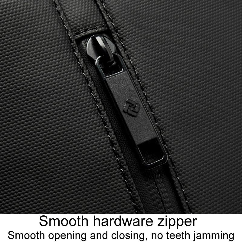 Waterproof Anti Theft Men Crossbody Bag Business Casual Multifunctional - Blue 8