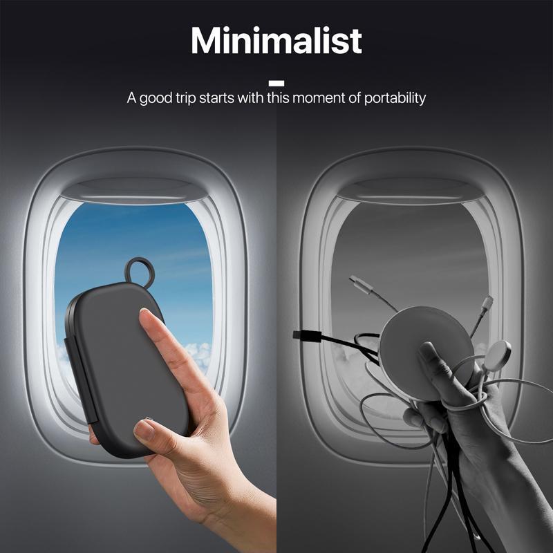 3 In 1 Magnetic Wireless Charger For Apple Devices - Black 3