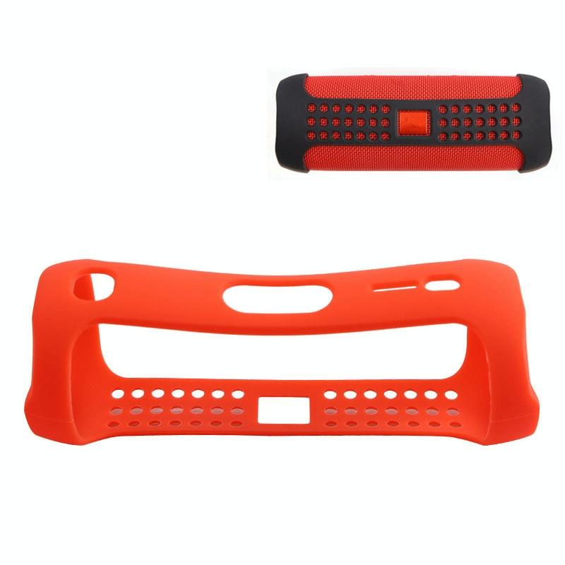 Eco-friendly Silicone Case for Jbl Flip 5 Bluetooth Speaker - Black 7