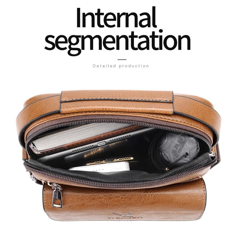 Large Capacity Men Business Backpack - Black 5