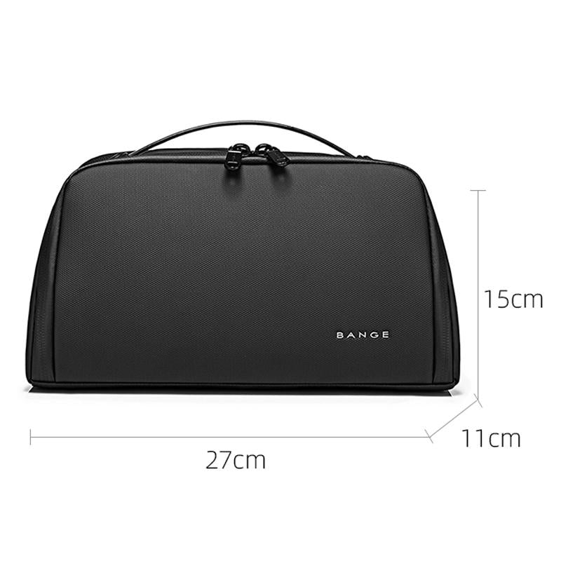 Waterproof Cosmetic Bag For Convenient Storage Black 3