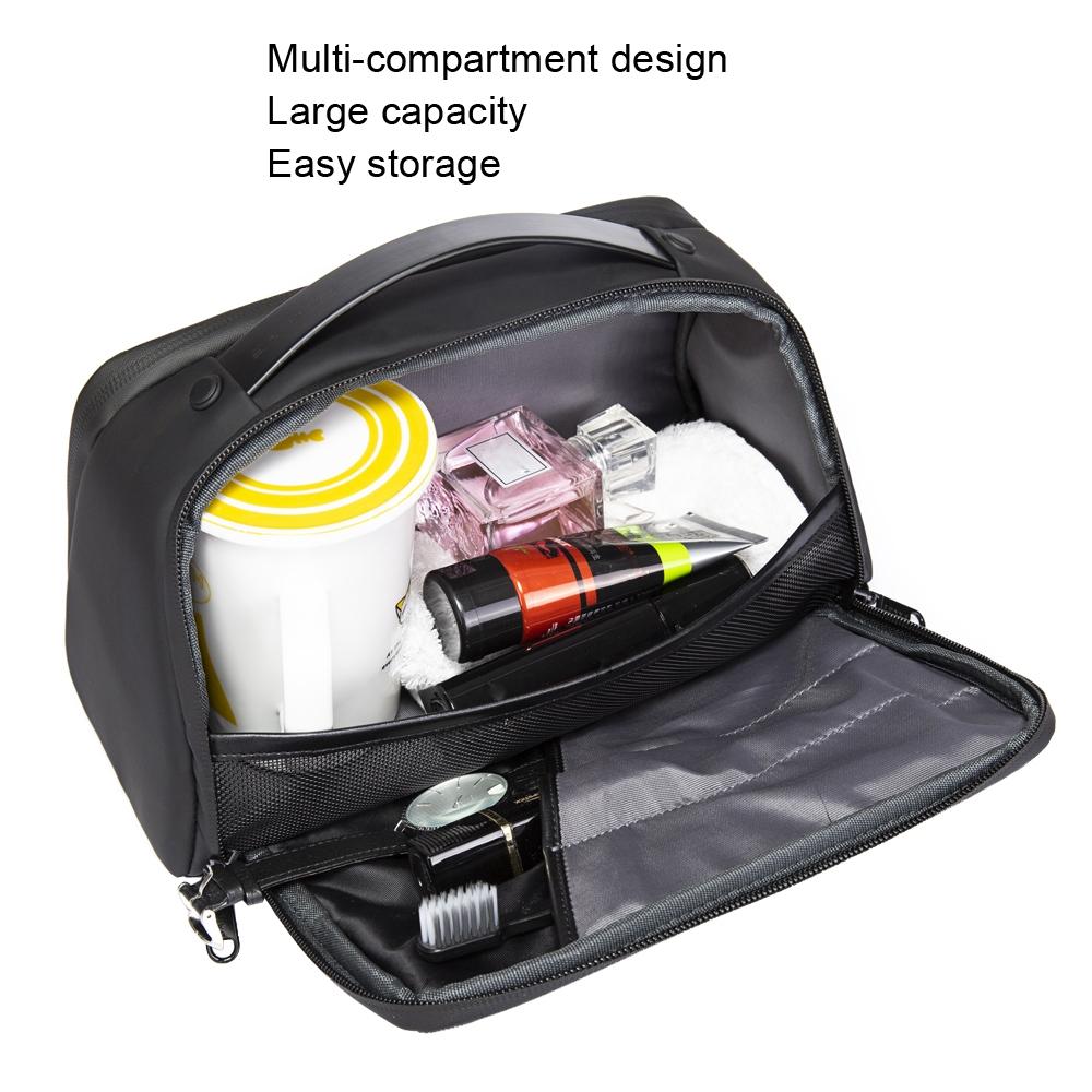 Waterproof Cosmetic Bag For Convenient Storage Black 4