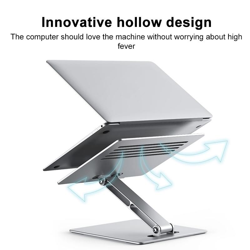 Lenovo Thinkplus Laptop Stand - Silver Desktop Compatible 3
