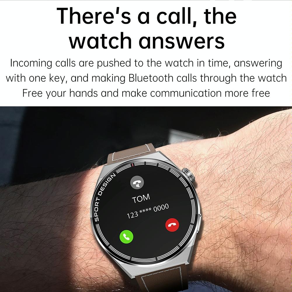 1.6 Inch Waterproof Smart Watch With Bluetooth Call & Nfc - Black 5