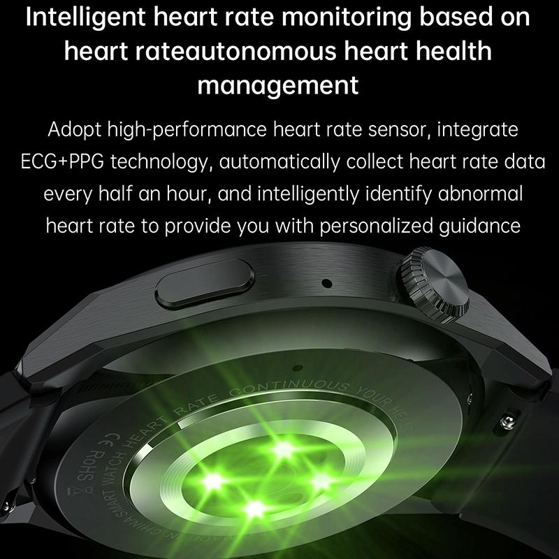 1.60 Inch Black Dial Silicone Band Ip68 Waterproof Smart Watch Support Bluetooth Call Black 8