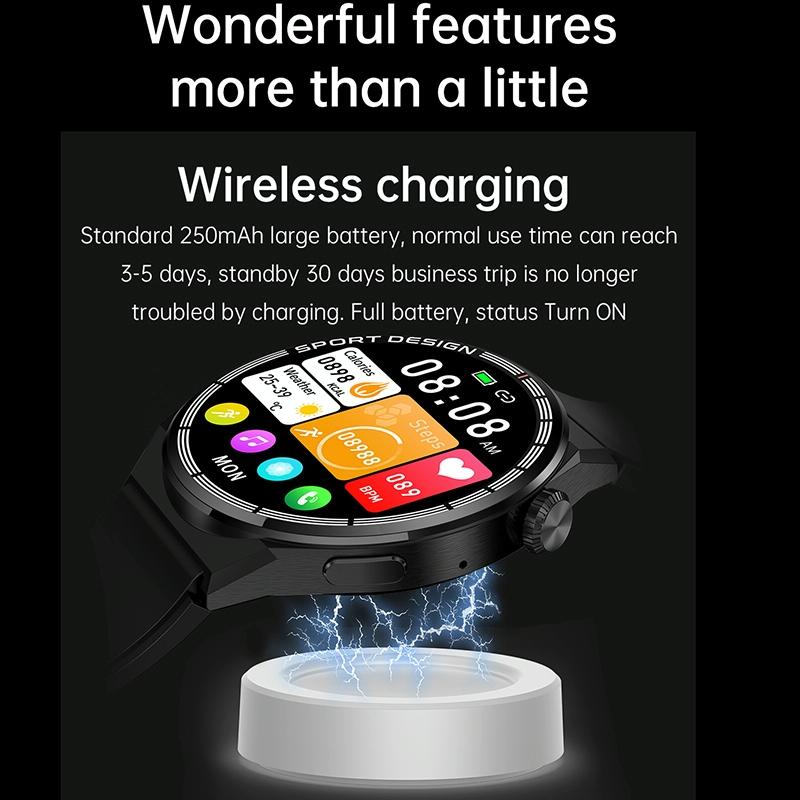 1.60 Inch Black Dial Silicone Band Ip68 Waterproof Smart Watch Support Bluetooth Call Black 10
