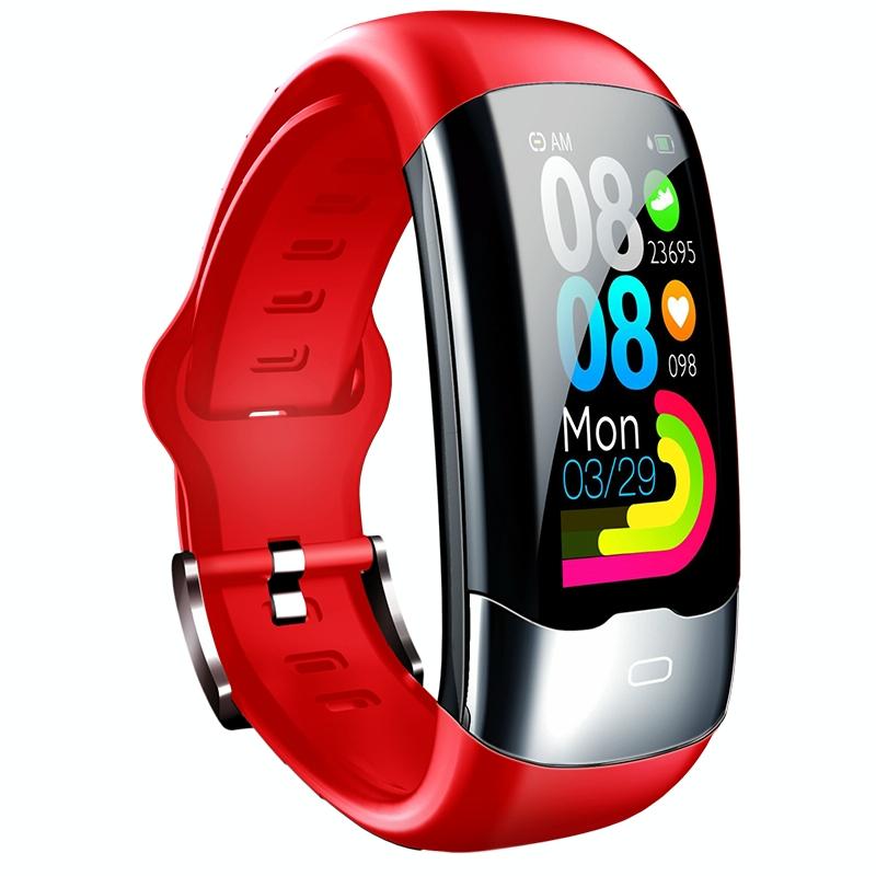 Smart Bracelet With Heart Rate And Blood Glucose Monitoring - Tft Hd - Black 8
