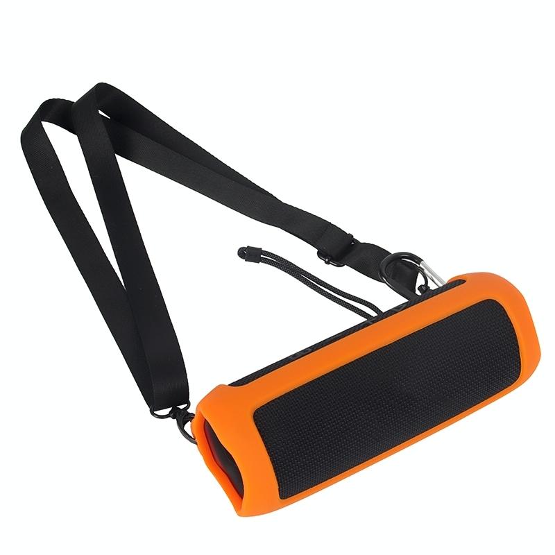 Silicone Protective Case for Jbl Flip6 Bluetooth Speaker - Red 15