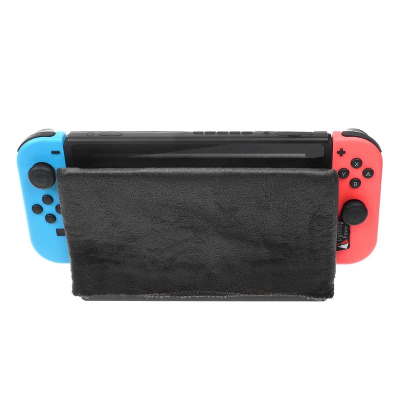 Switch Charging Dock Cover - Soft Crystal - Black 8