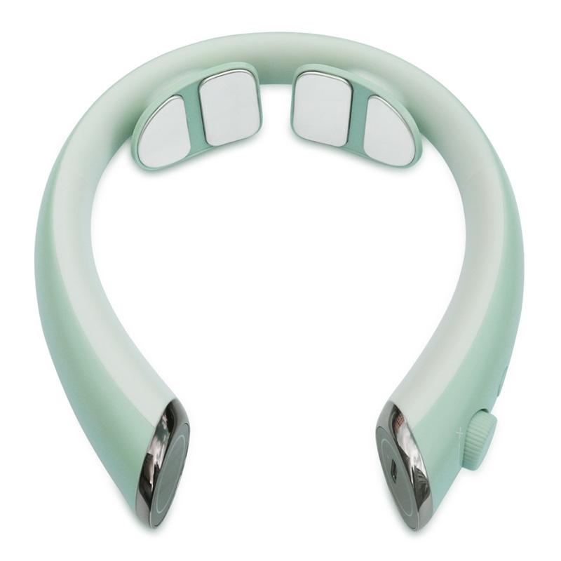 Low Frequency Heat Cervical Massager Green