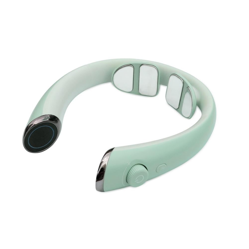 Low Frequency Heat Cervical Massager Green 5