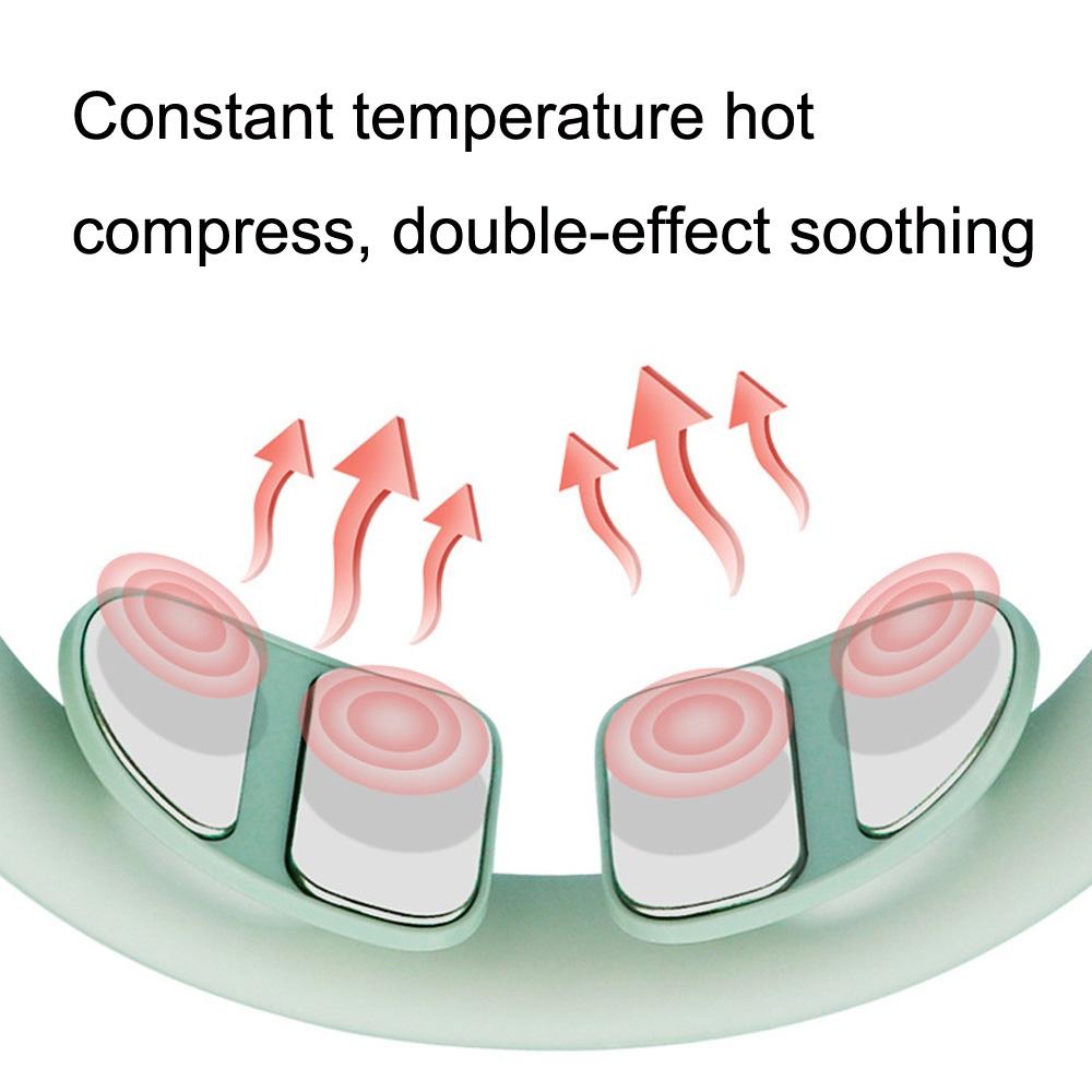 Low Frequency Heat Cervical Massager Green 6
