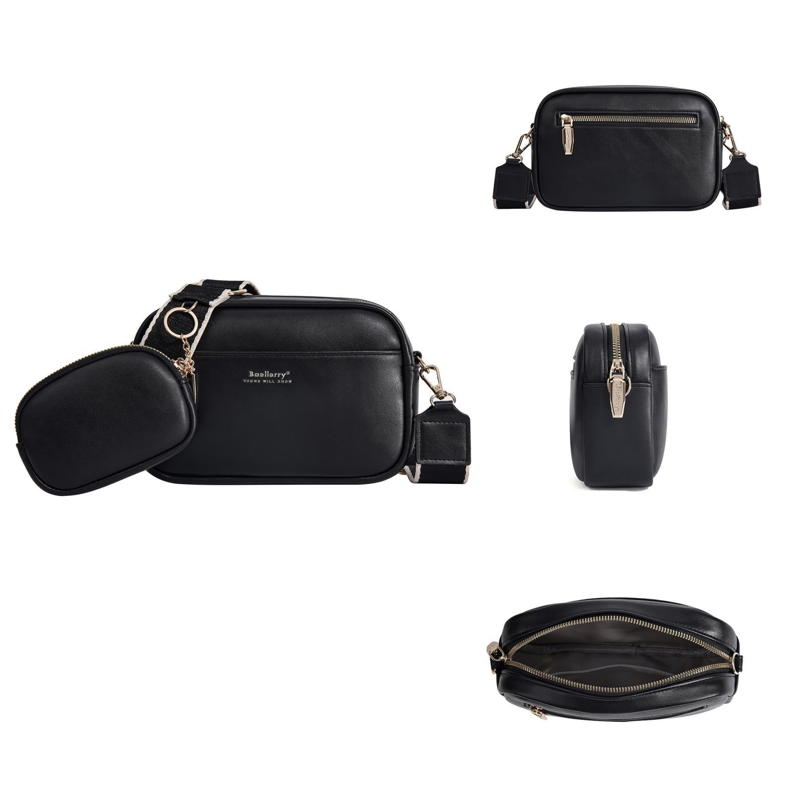 Small Square Pu Crossbody Bag For Women High Capacity - White 8