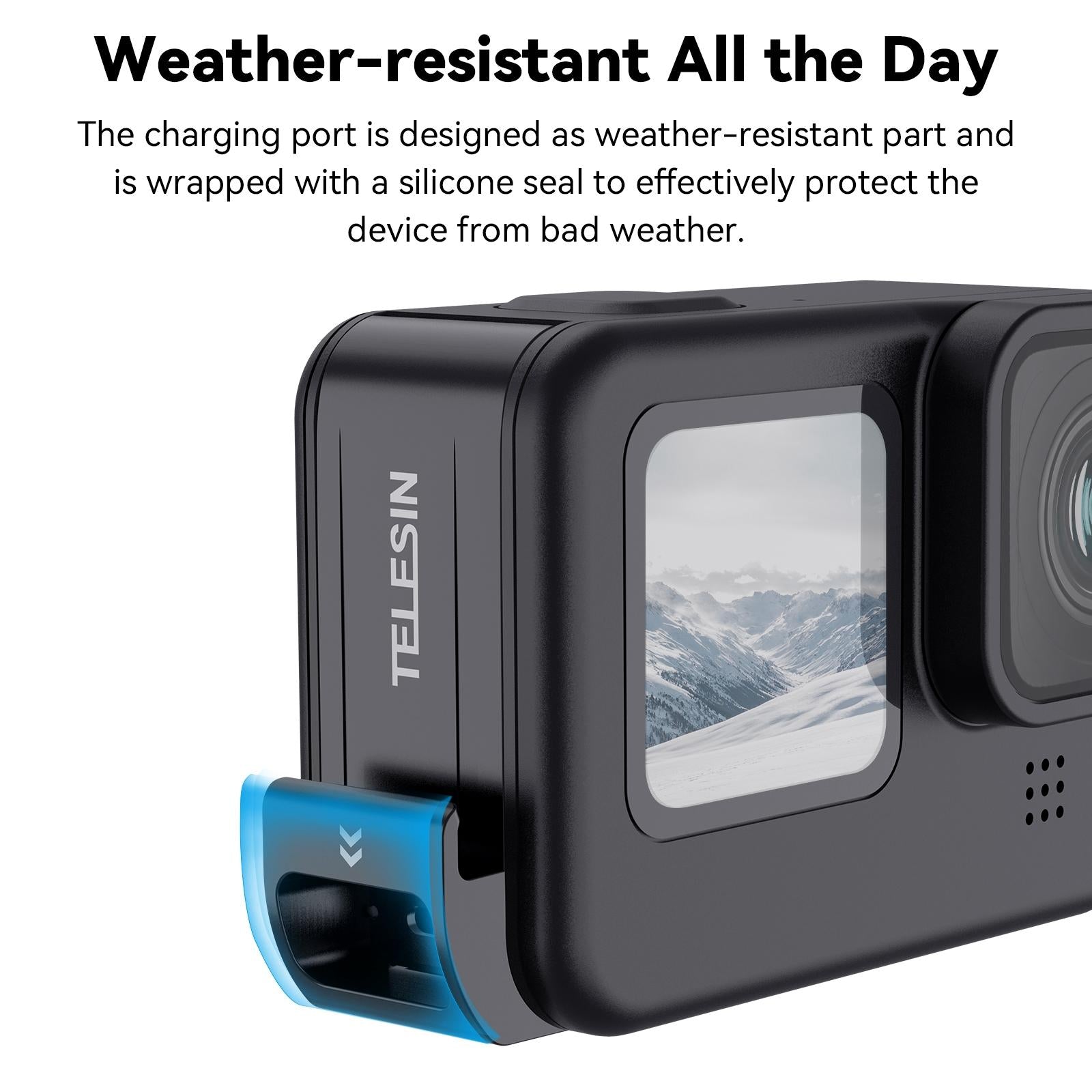Waterproof Side Cover for Gopro Hero11 4