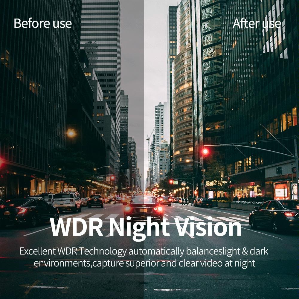 2k Hd Night Vision Car Recorder with Wifi and Single Recording 4