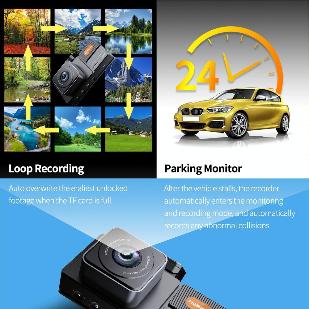 2k Hd Night Vision Car Recorder with Wifi and Single Recording 11