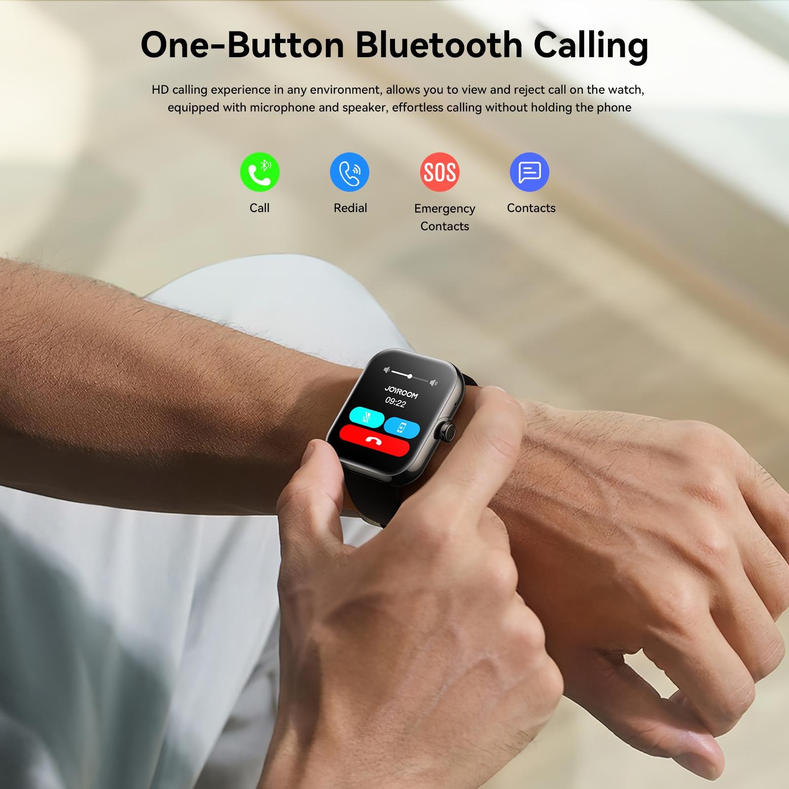 1.96 Screen Inch Smart Watch With Bt Call & Heart Rate - Rose Gold 8
