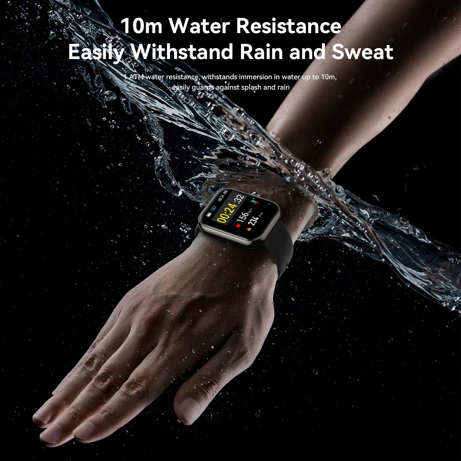 1.96 Screen Inch Smart Watch With Bt Call & Heart Rate - Rose Gold 9