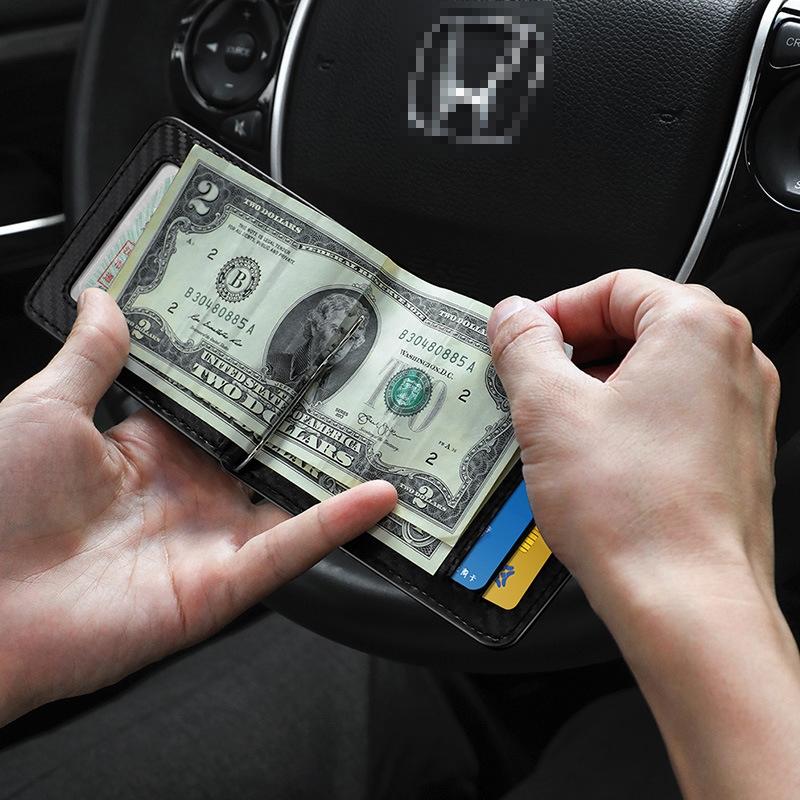 Ultra Thin Rfid Card Holder For Men Secure Multi Card Id Leather Case - Black 8