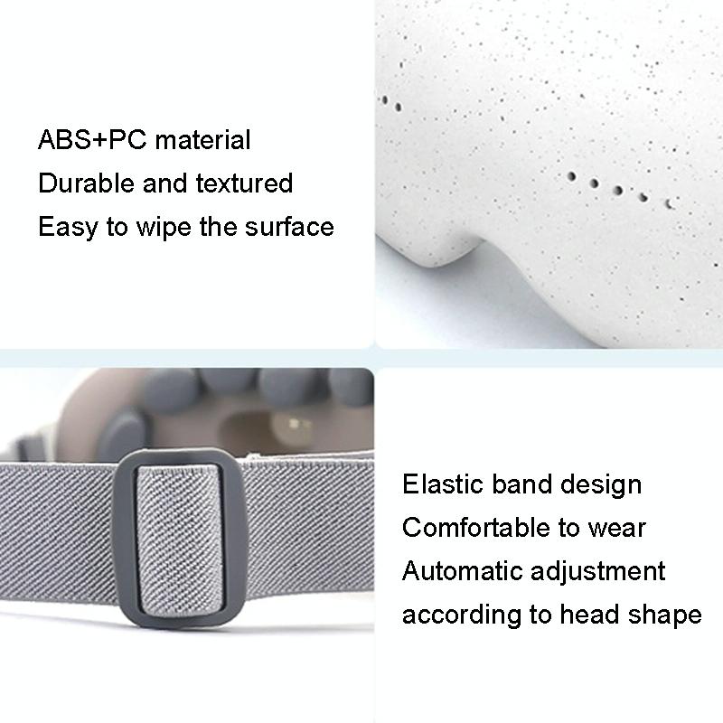 Bluetooth Music Eye Massager Hot Vibration Eye Care Rhythm 8