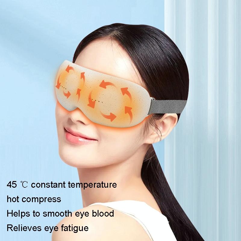 Bluetooth Music Eye Massager Hot Vibration Eye Care Rhythm 10