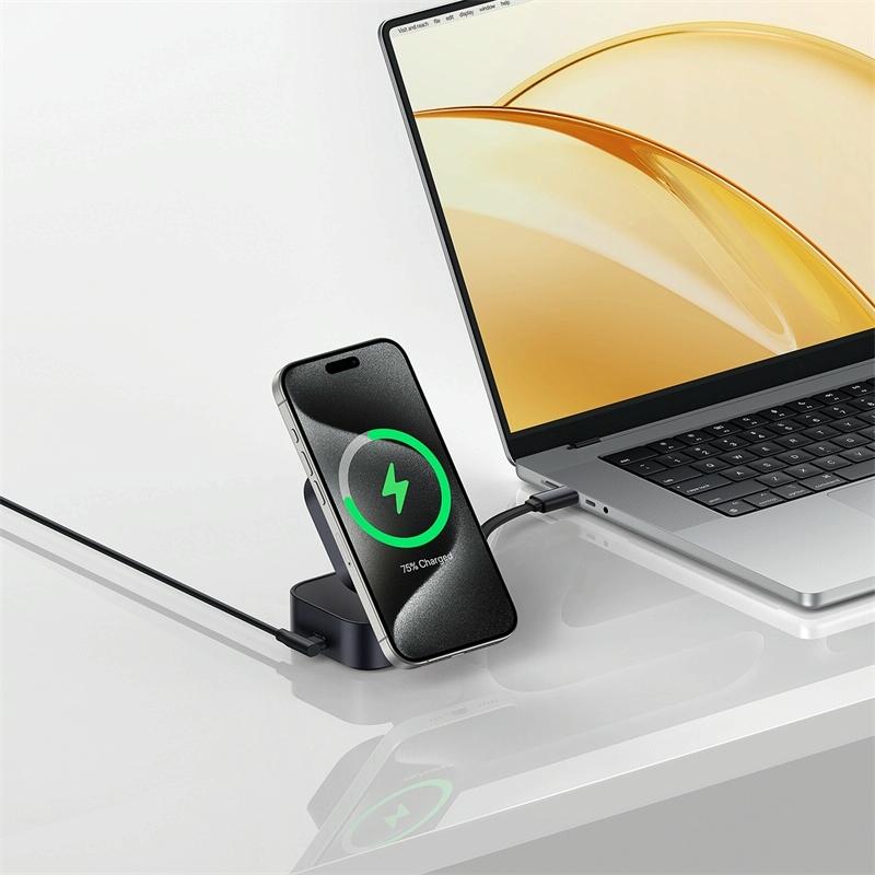 67W 2 In 1 Magnetic Wireless Charger + 1M Type C Cable 4