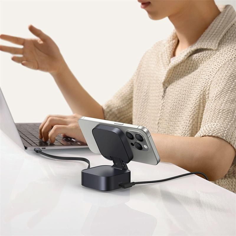 67W 2 In 1 Magnetic Wireless Charger + 1M Type C Cable 5