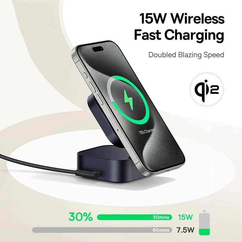 67W 2 In 1 Magnetic Wireless Charger + 1M Type C Cable 10